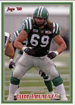2008 Jogo CFL # 31 Glenn January