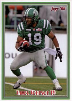 2008 Jogo CFL # 37 James Johnson