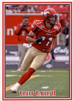 2008 Jogo CFL # 41 Brett Ralph