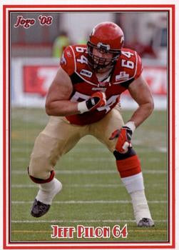 2008 Jogo CFL # 46 Jeff Pilon
