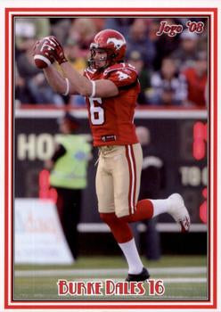 2008 Jogo CFL # 49 Burke Dales