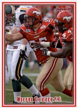 2008 Jogo CFL # 51 Miguel Robede