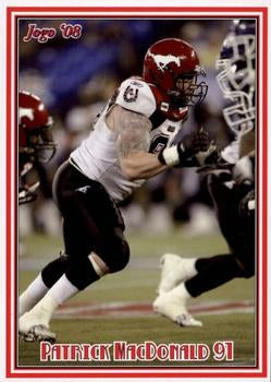 2008 Jogo CFL # 52 Pat MacDonald