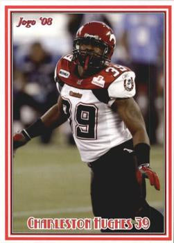 2008 Jogo CFL # 60 Charleston Hughes