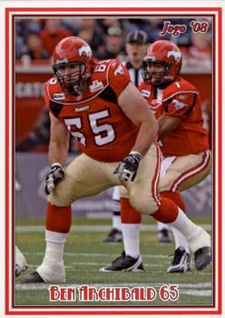 2008 Jogo CFL # 64 Ben Archibald