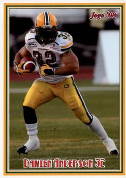 2008 Jogo CFL # 66 Damien Anderson