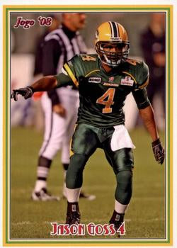 2008 Jogo CFL Edmonton Eskimos Team Set of 19 Cards - 360 sets made!