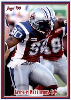 2008 Jogo CFL Montreal Alouettes Team Set of 21 Cards - 360 sets made!