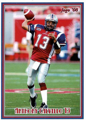 2008 Jogo CFL # 105 Anthony Calvillo