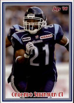 2008 Jogo CFL # 108 Orlondo Steinauer