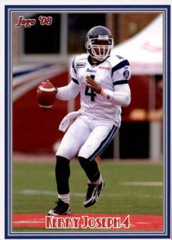 2008 Jogo CFL # 110 Kerry Joseph