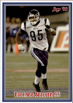 2008 Jogo CFL # 112 Richard Seigler