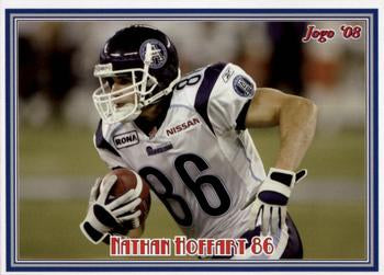 2008 Jogo CFL # 120 Nathan Hoffart