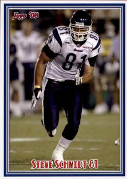 2008 Jogo CFL # 125 Steve Schmidt