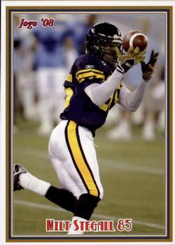 2008 Jogo CFL # 130 Milt Stegall
