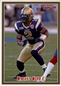 2008 Jogo CFL # 136 Marcus Winn