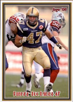 2008 Jogo CFL # 140 Pierre-Luc Labbe