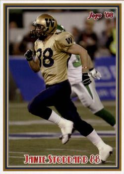 2008 Jogo CFL # 143 Jamie Stoddard