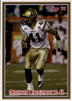 2008 Jogo CFL # 144 Anthony Maggiacomo