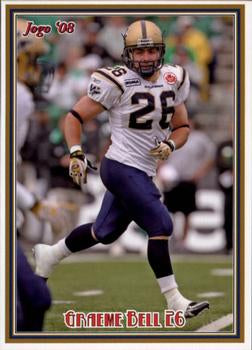 2008 Jogo CFL # 146 Graeme Bell