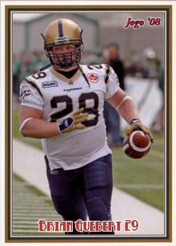 2008 Jogo CFL # 150 Brian Guebert