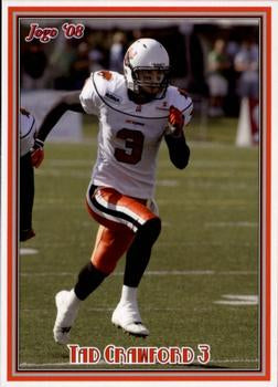 2008 Jogo CFL # 166 Tad Crawford