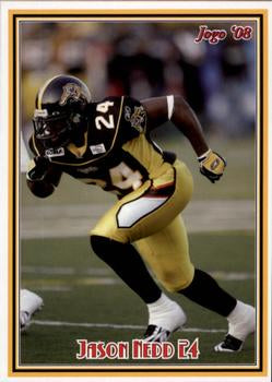 2008 Jogo CFL # 169 Jason Nedd
