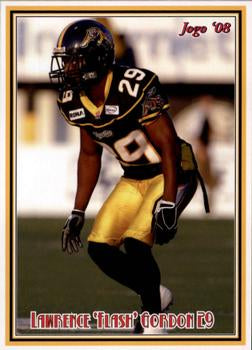 2008 Jogo CFL # 174 Lawrence Gordon