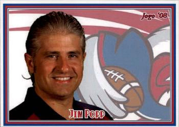 2008 Jogo CFL # 179 Jim Popp