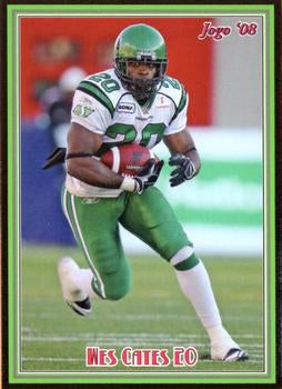 2008 Jogo CFL Saskatchewan Roughriders Black Border Variation Players Team Set of 45 Cards with Rookies & Short Prints - 65 made!