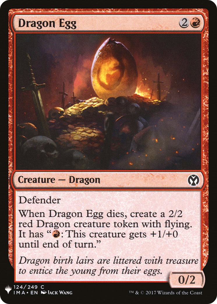 Dragon Egg (LIST-124)  - The List