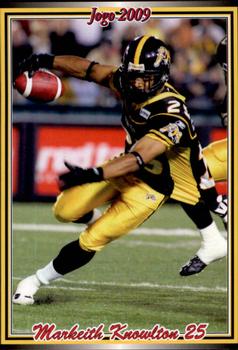 2009 Jogo CFL Hamilton Tiger-Cats Team Set of 21 Cards - 300 sets made!