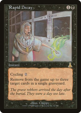 Rapid Decay (UDS-067)  Foil - Urza's Destiny