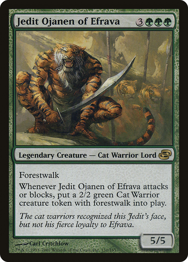 Jedit Ojanen of Efrava (PLC-131)  Foil - Planar Chaos