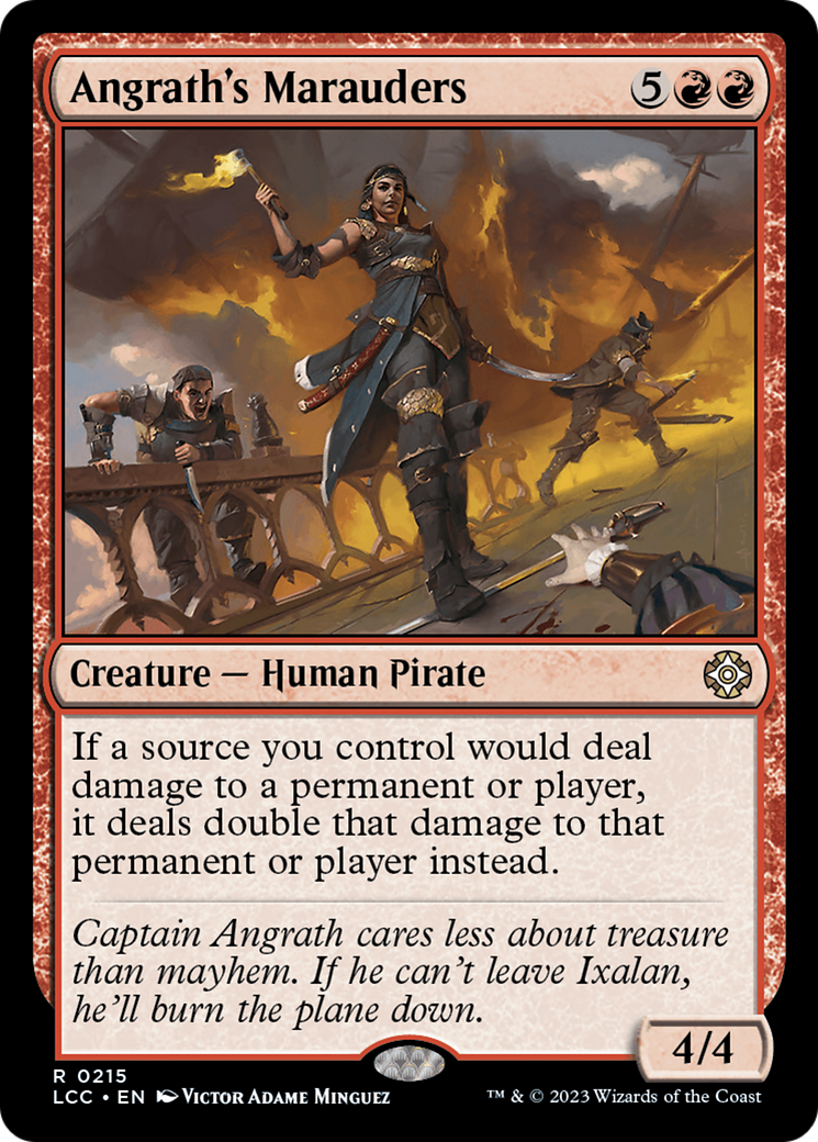 Angrath's Marauders (LCC-215)  - The Lost Caverns of Ixalan Commander