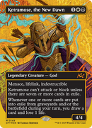 Ketramose, the New Dawn (Borderless) (First-Place Foil) (DFT-549)  Foil - Aetherdrift