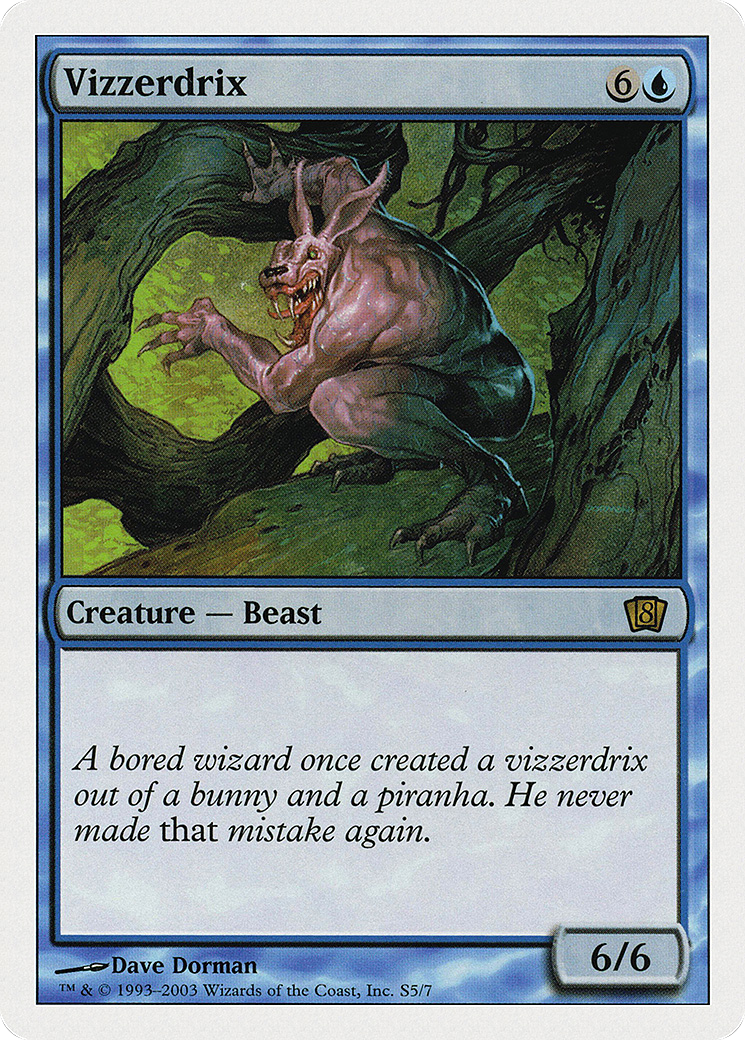 Vizzerdrix (8ED-0S5)  Foil - Eighth Edition