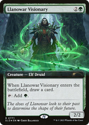 Llanowar Visionary (Extended Art) (SLD-771) - Secret Lair Drop: (Extended Art) Foil