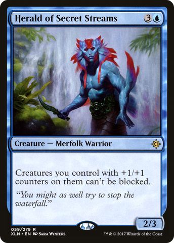 Herald of Secret Streams (XLN-059)  Foil - Ixalan