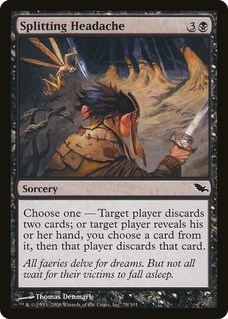 Splitting Headache (SHM-079) - Shadowmoor Foil