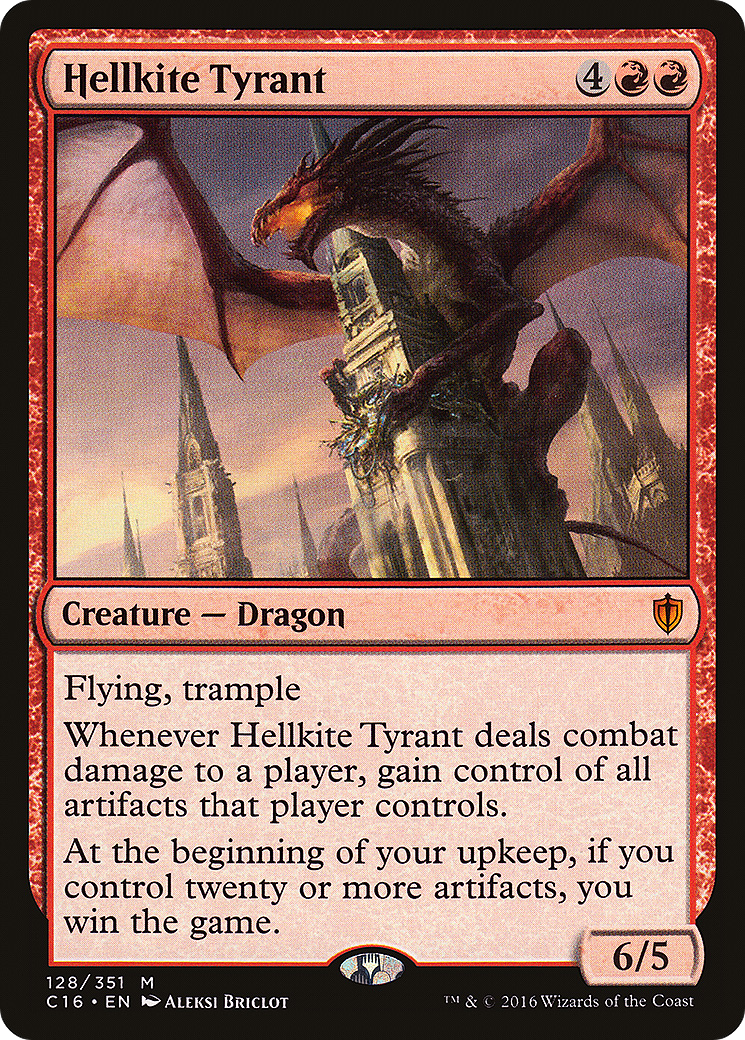 Hellkite Tyrant (C16-128)  - Commander 2016