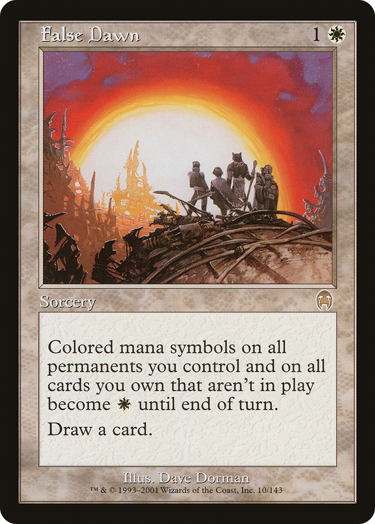 False Dawn (APC-010)  Foil - Apocalypse