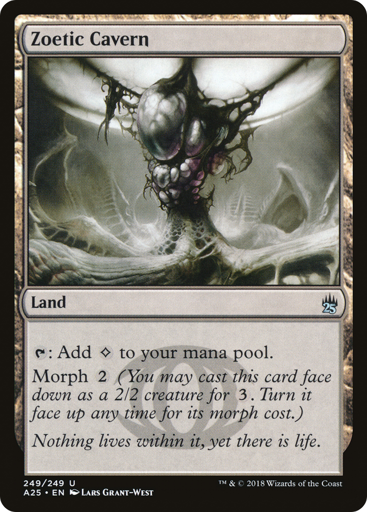 Zoetic Cavern (A25-249)  Foil - Masters 25
