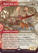 Mabel, Heir to Cragflame (Showcase) (BLB-336)  - Bloomburrow: (Showcase) (Borderless)