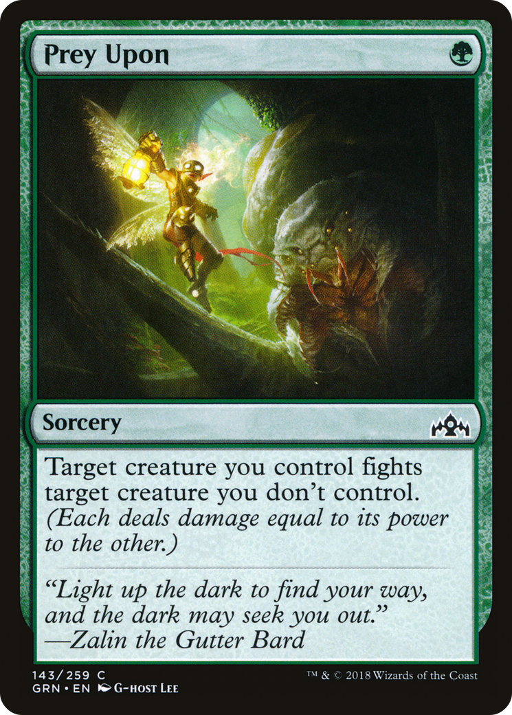 Prey Upon (GRN-143)  - Guilds of Ravnica