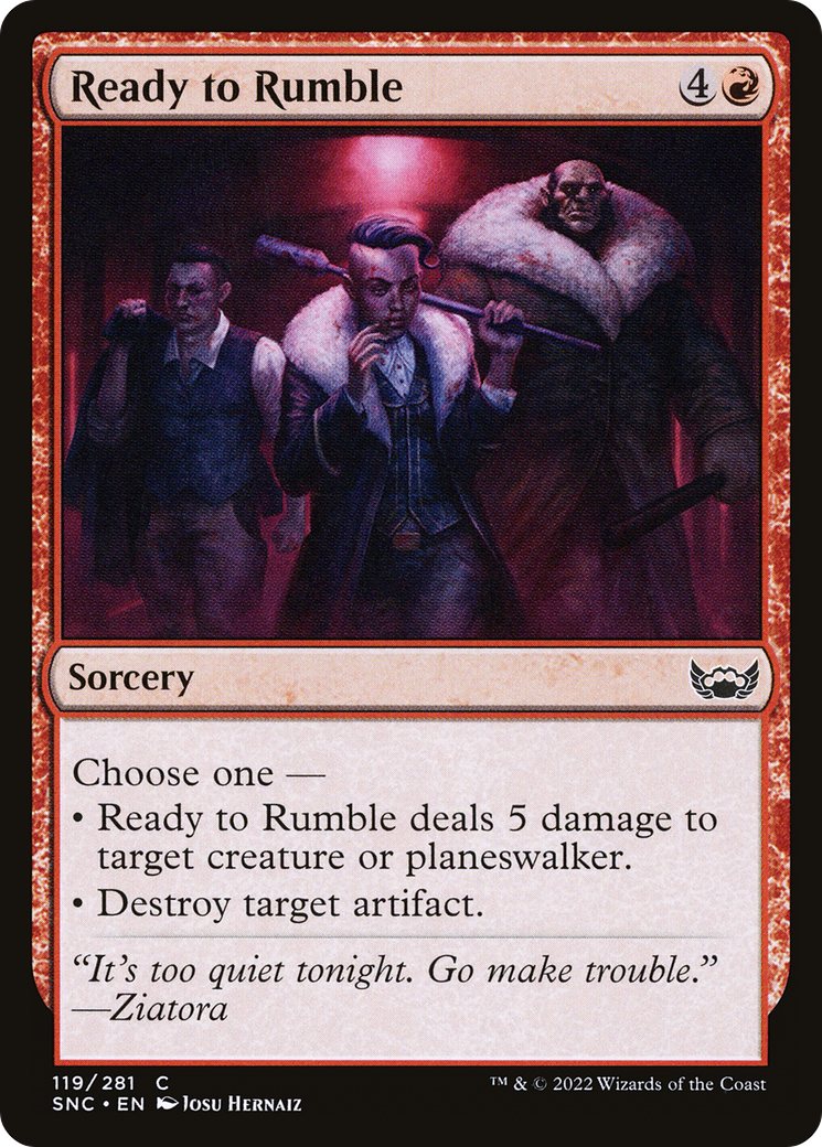 Ready to Rumble (SNC-119)  - Streets of New Capenna