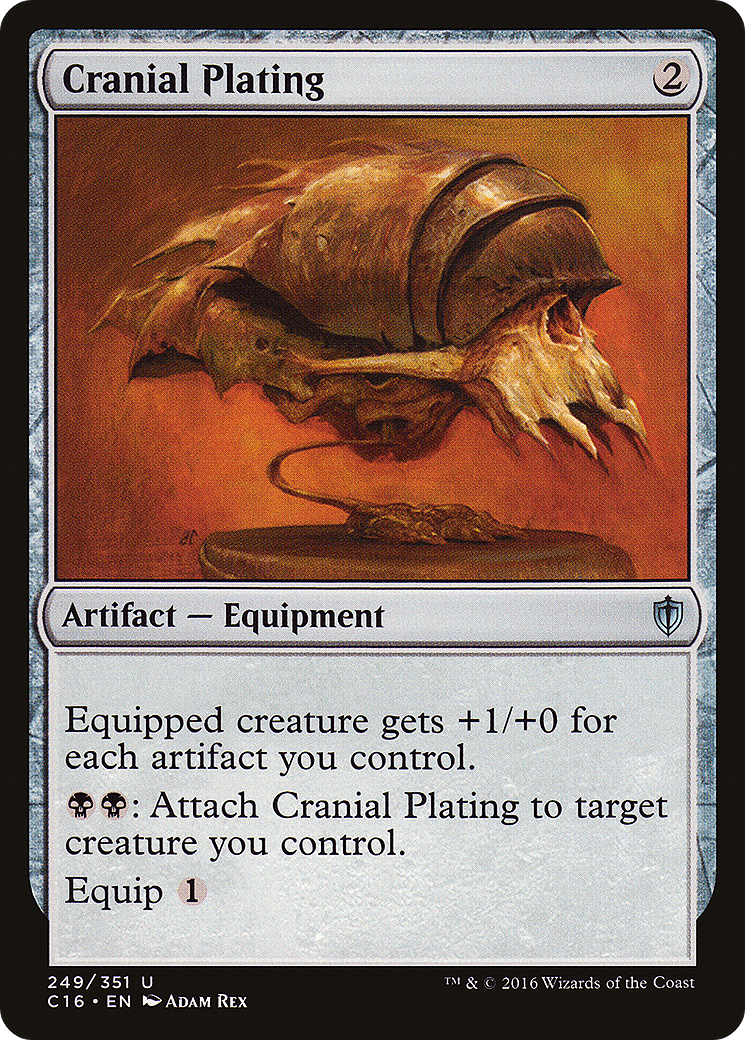 Cranial Plating (C16-249)  - Commander 2016