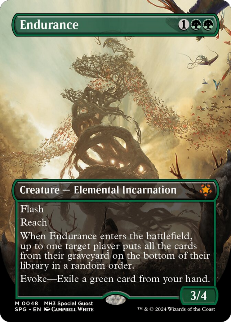 Endurance (Borderless) (SPG-048)  Foil - Special Guests