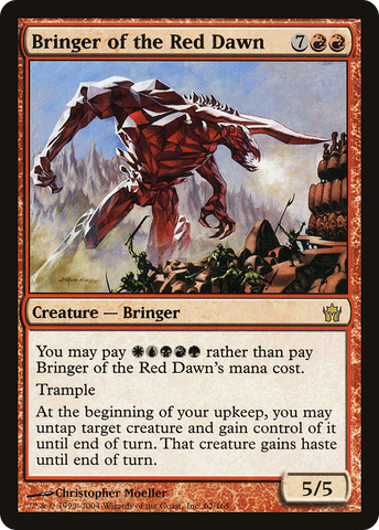 Bringer of the Red Dawn (5DN-062)  Foil - Fifth Dawn