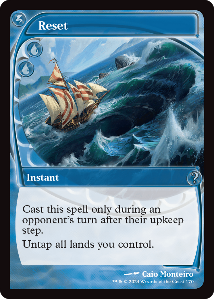 Reset (Future Sight) (MB2-170)  Foil - Mystery Booster 2